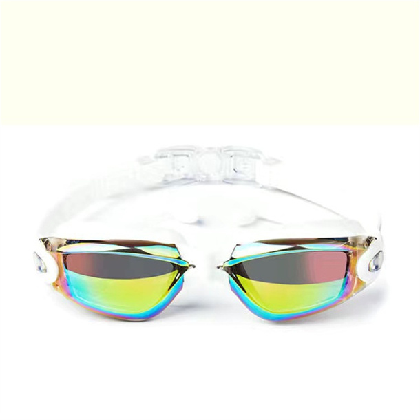 Custom waterproof swim goggle sport glasses for adult racing anti-fog swimming goggles