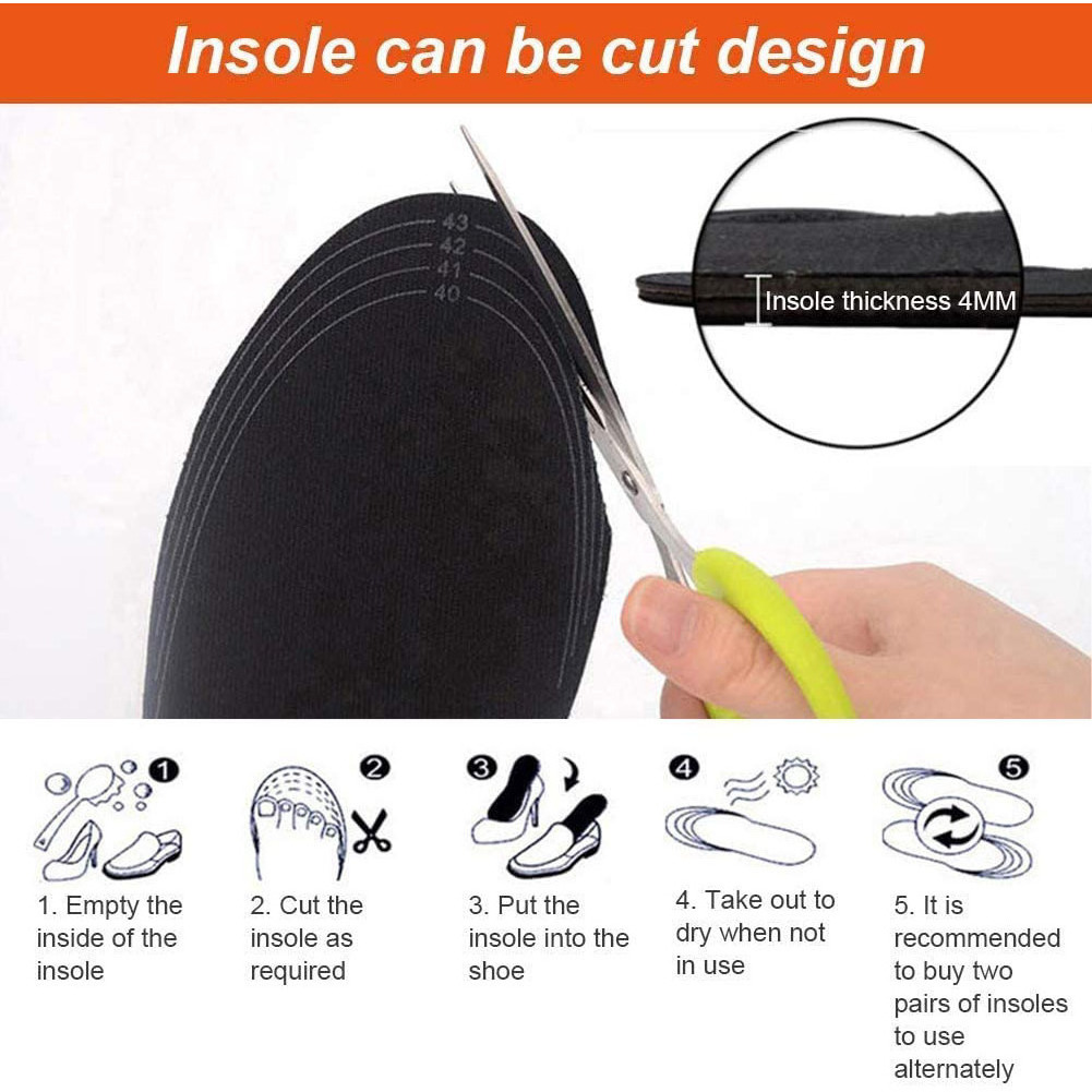 High Quality USB Heating Insole Foot Warmer Electric Foot Warm Charging Heating Insole Heated Shoe Sole