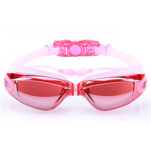 Custom waterproof swim goggle sport glasses for adult racing anti-fog swimming goggles