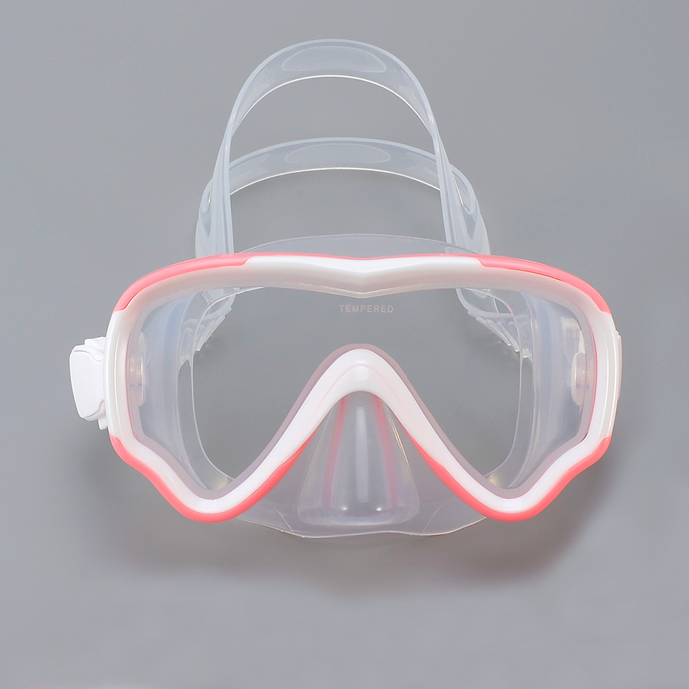 Customized Logo Large Frame Children Diving Goggles Teenager Silicone Diving Mask