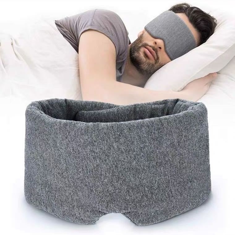 New Designs Custom Premium Personalised Handmade Cotton Soft Sleeping Breathable Eye Mask