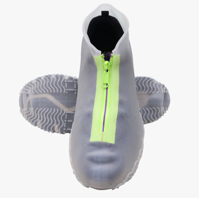 Hot Selling Waterproof Zipper Light Weight Hard Wearing Silicone Rain Shoes Cover