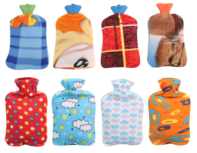 Home use high quality thicken pain relief had warmers water filling hot water bottle bag