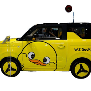 High quality Geely GEOME small electric car panda mini 2023 little yellow duck limited edition 200km range Geely auto ev car