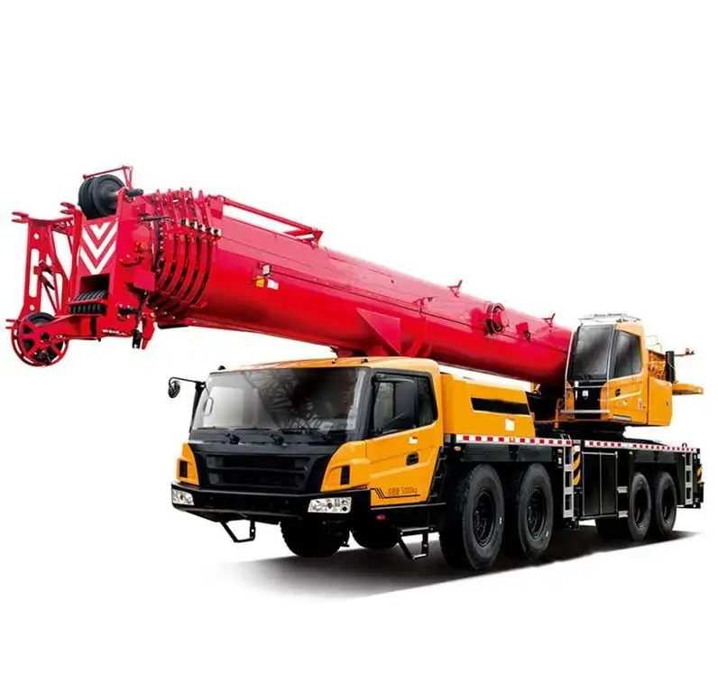 Used High  Performance SA-NY STC800E6 80 ton all terrain mobile crane construction equipment truck with crane