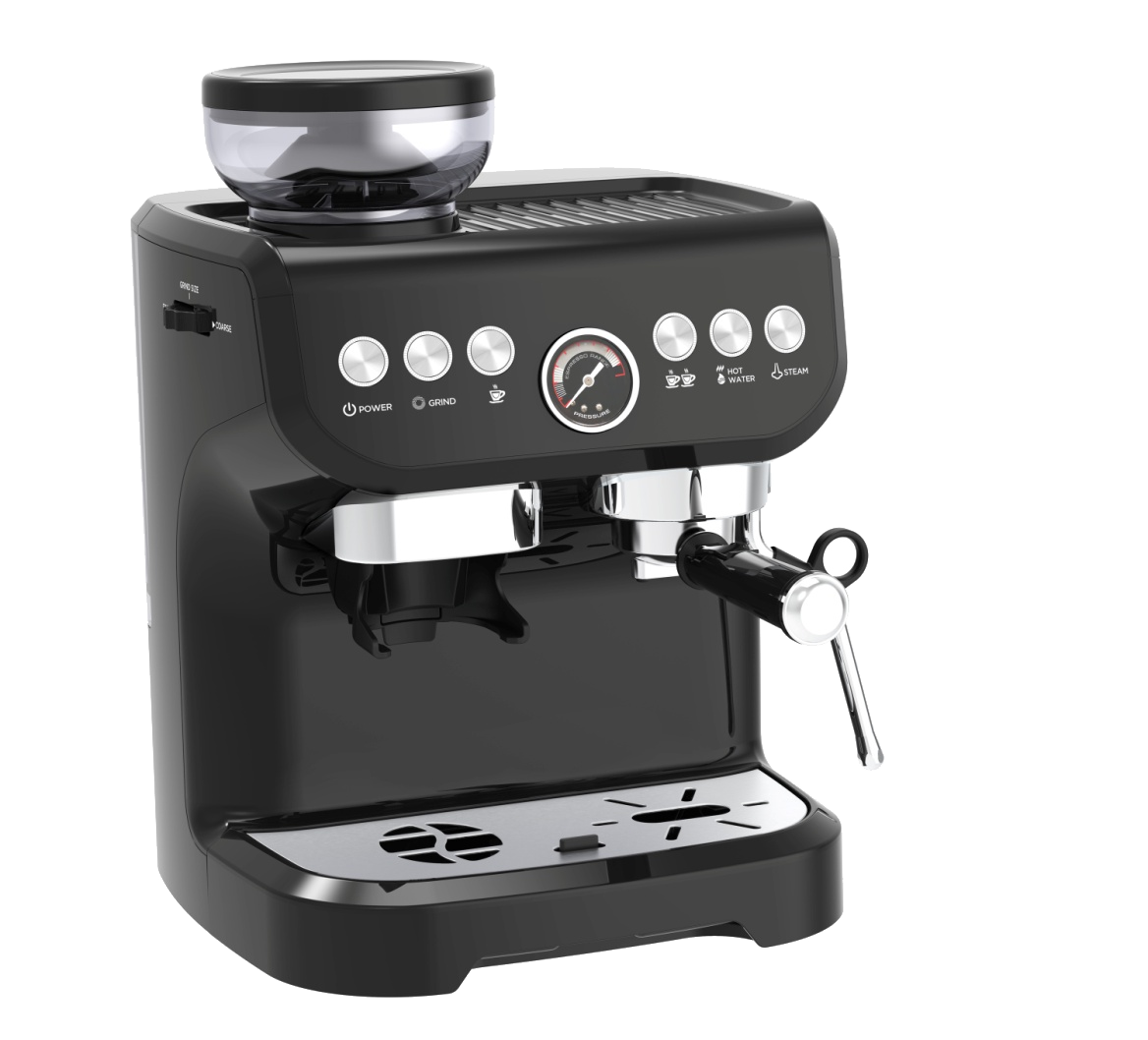 Multifunctional Espresso Coffee Maker Automatic Electric Espresso Coffee Machine with Grinder for Household and Commercial use