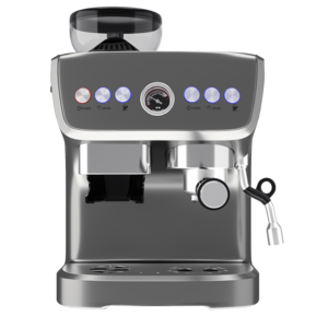 New Brand Automatic Coffee Maker 1-4 Cup Commercial Expresso Machine With Display