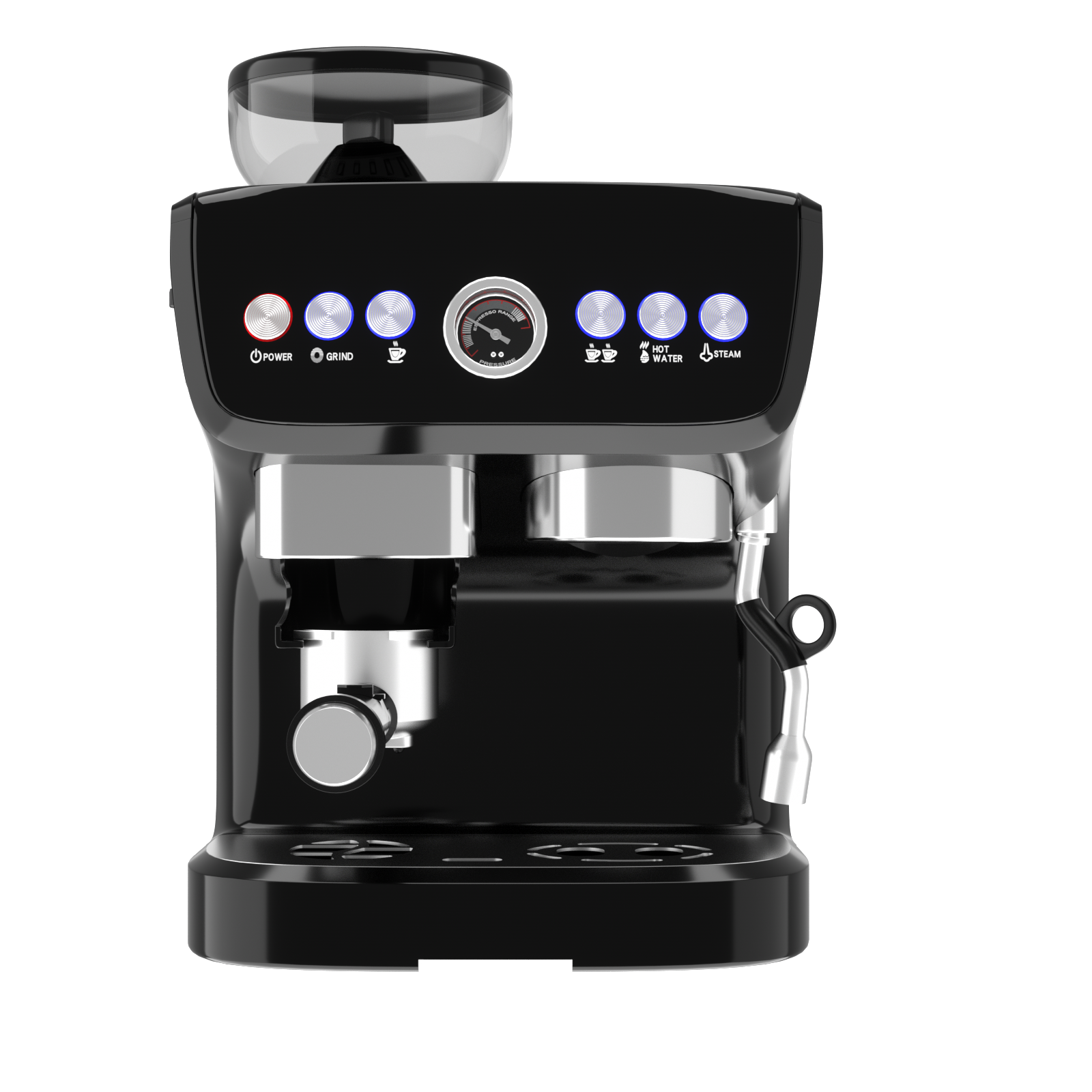 commercial household semi-automatic coffee grinder  coffee beans grinding small family one machine grinding beans maker