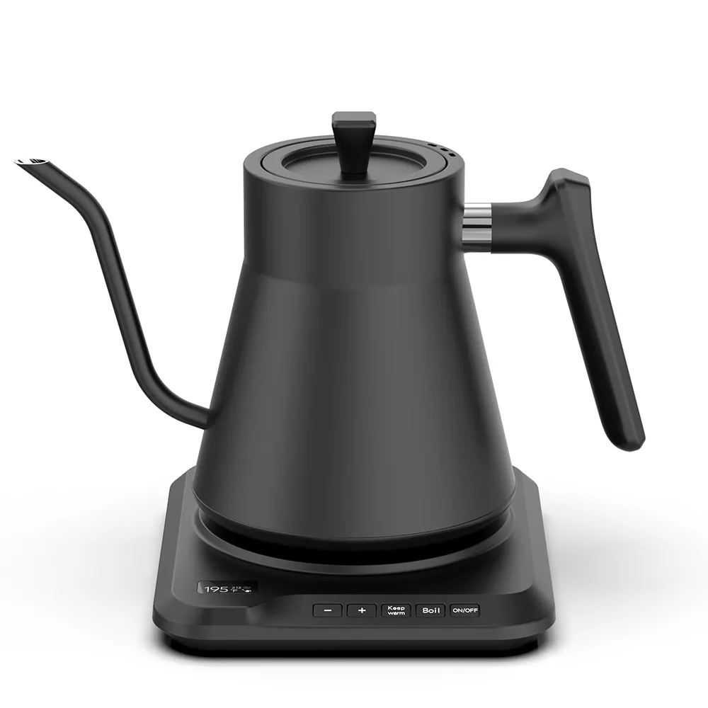 Home Appliances Electric Coffee Kettle Gooseneck Kettle Mini with Removable stainless steel tea infuser glass electric kettle