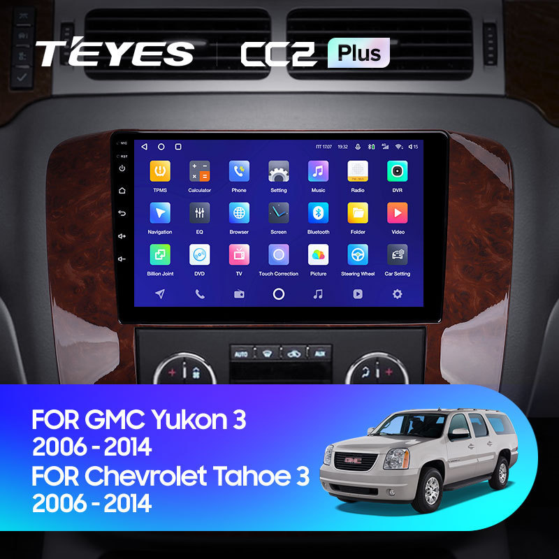 TEYES CC2L CC2 Plus For GMC Yukon 3 GMT 900 For Chevrolet Tahoe 3 III GMT900 2006 - 2014 Car Radio Multimedia Video Player