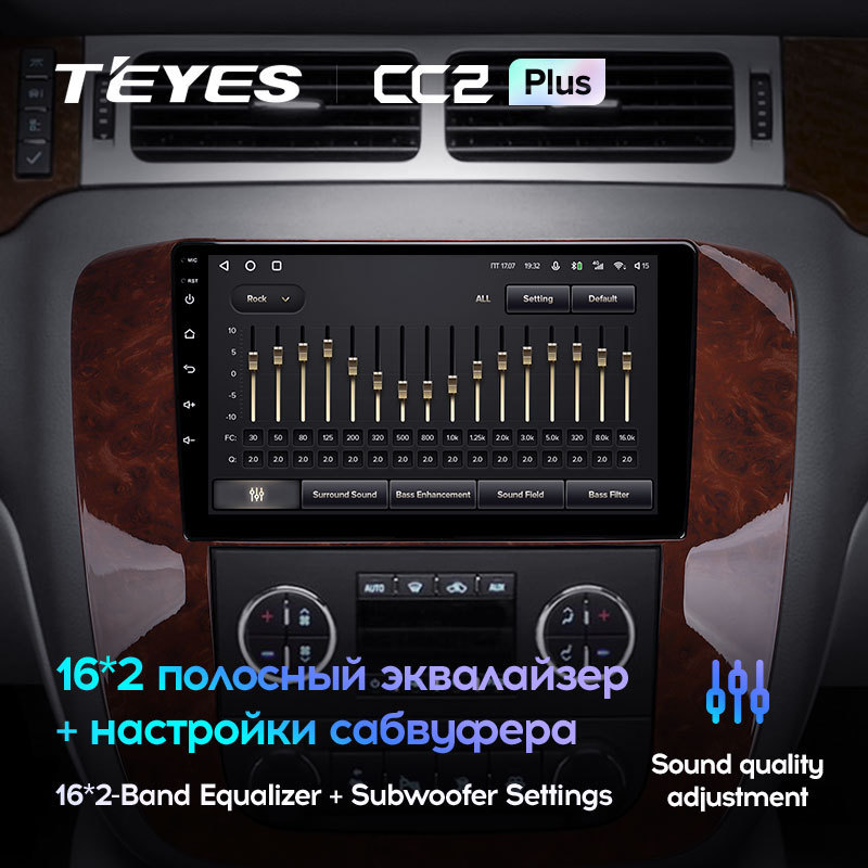 TEYES CC2L CC2 Plus For GMC Yukon 3 GMT 900 For Chevrolet Tahoe 3 III GMT900 2006 - 2014 Car Radio Multimedia Video Player