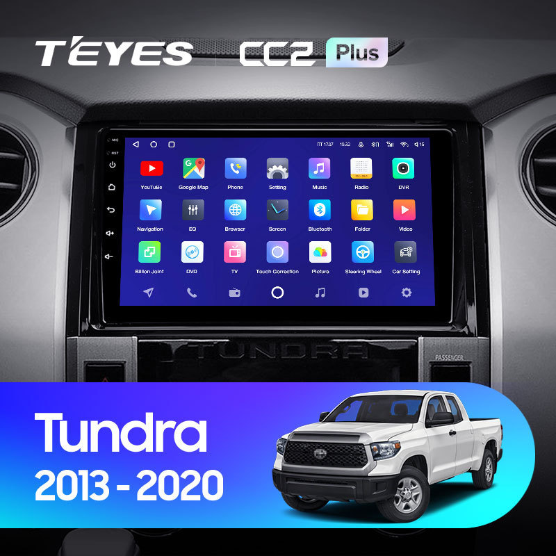 TEYES CC2L CC2 Plus For Toyota Tundra XK50 2013 - 2020 Car Radio Multimedia Video Player Navigation GPS Android No 2din 2 din