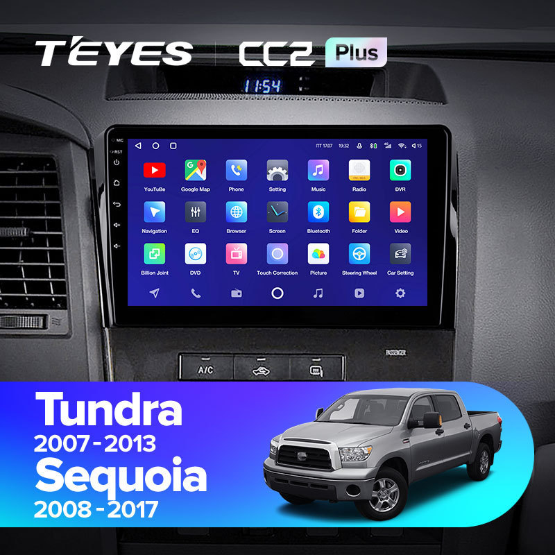 TEYES CC2L CC2 Plus For Toyota Tundra XK50 2007 - 2013 Sequoia XK60 2008 - 2017 Car Radio Multimedia Video Player Navigation GPS