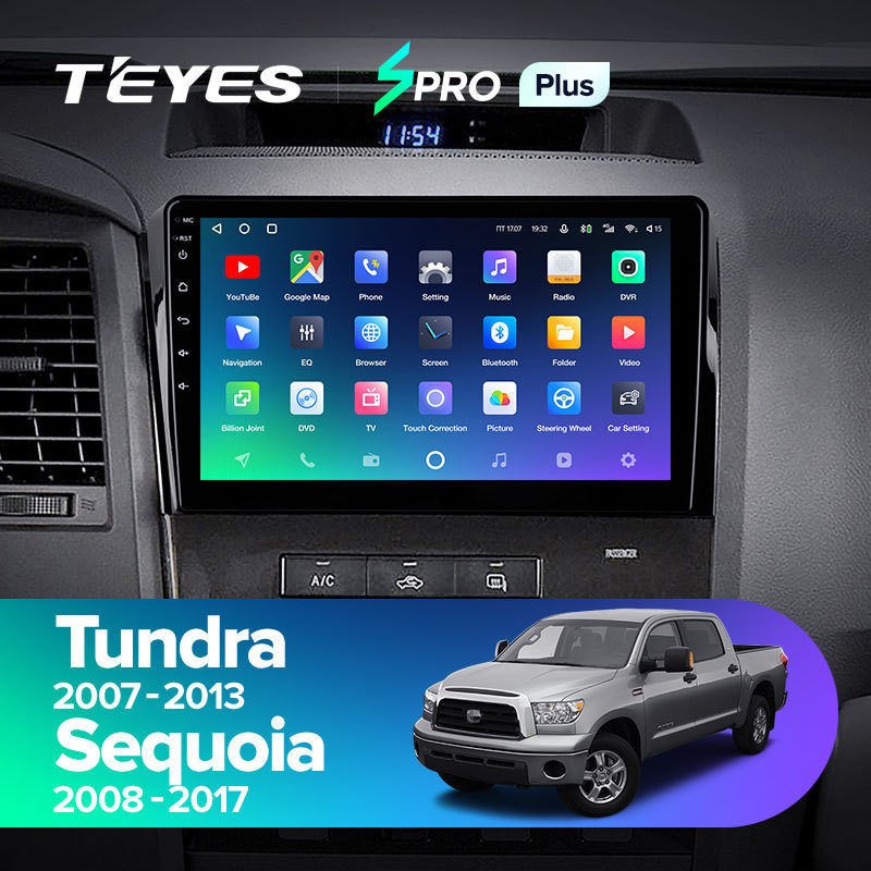 TEYES SPRO Plus For Toyota Tundra XK50 2007 - 2013 Sequoia XK60 2008 - 2017 Car Radio Multimedia Video Player Navigation GPS