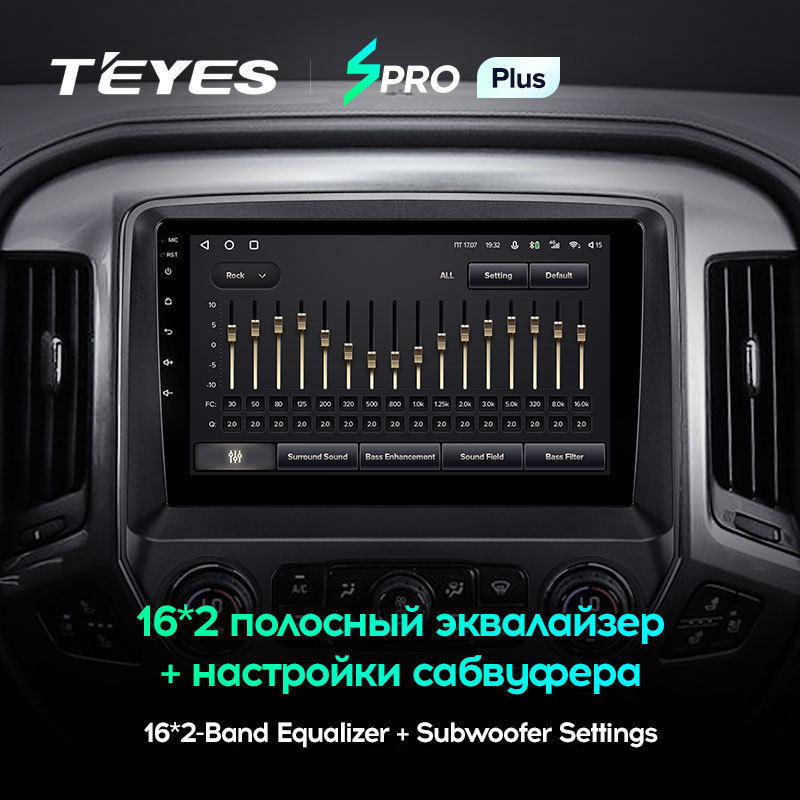 TEYES SPRO Plus For Chevrolet Silverado 3 GMTK2 2013 - 2019 Car Radio Multimedia Video Player Navigation GPS Android 10 No 2din