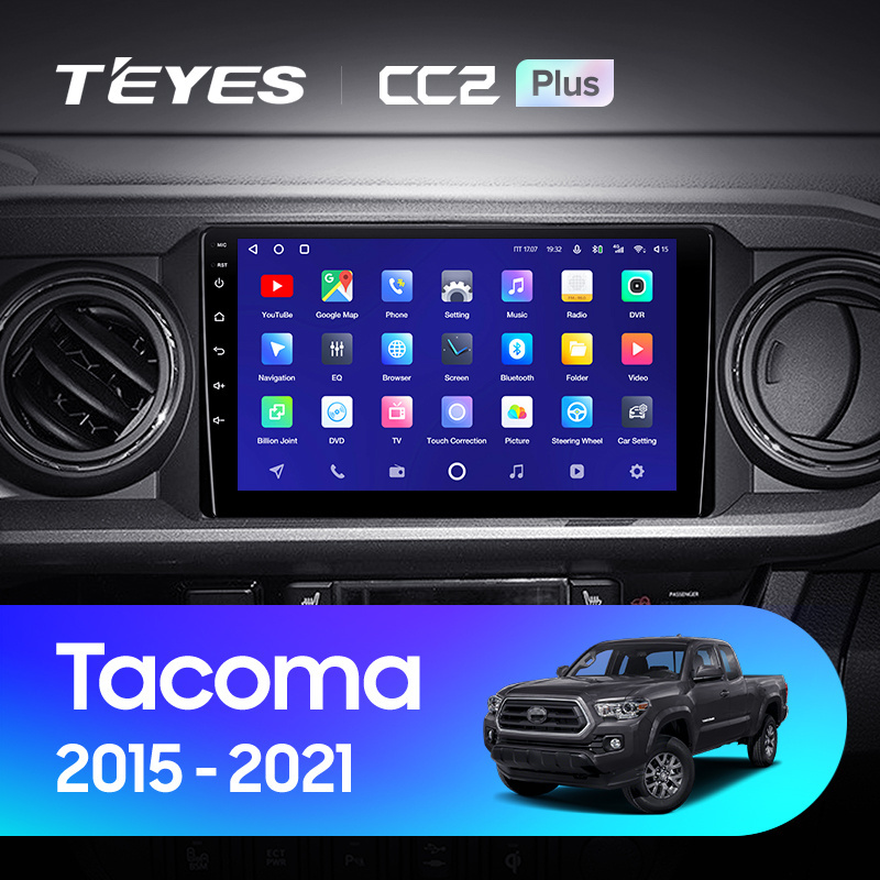 TEYES CC2L CC2 Plus For Toyota Tacoma N300 2015 - 2021 Car Radio Multimedia Video Player Navigation GPS Android No 2din 2 din