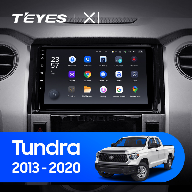 TEYES X1 For Toyota Tundra XK50 2013 - 2020 Car Radio Multimedia Video Player Navigation GPS Android 10 No 2din 2 din dvd