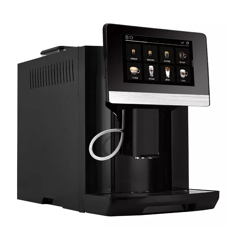 Bean to cup one touch cappuccino latte home smart automatic machine 19 bar pressure espresso coffee maker with grinder