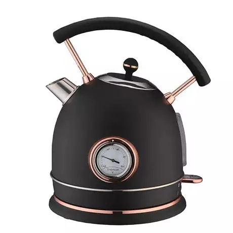 retro water kettle tea kettle  With thermometer show  Gooseneck stainless Soikoi Stainless steel electric kettle