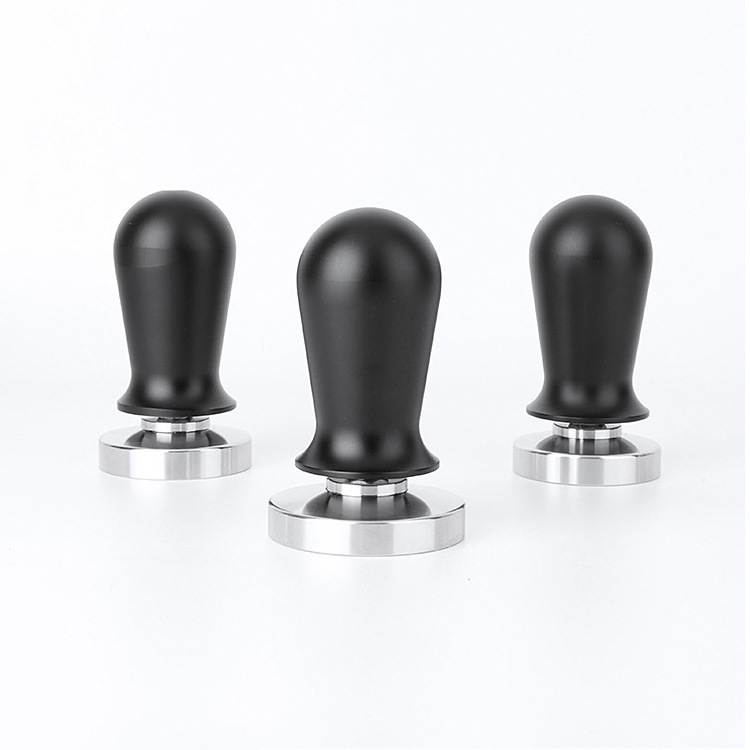 Espresso Tamper Premium Barista Coffee Tamper with Calibrated Spring Loaded 100% Stainless Steel Base Tamper