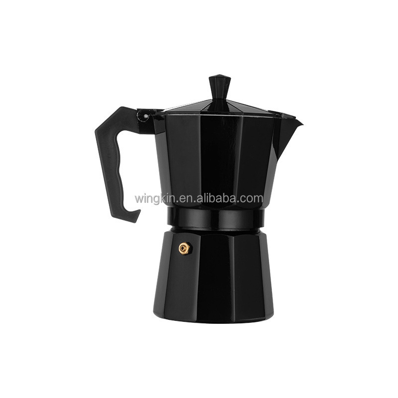 Aluminum Stove Top Espresso Maker Percolator Pot for Moka Cuban Coffee Cappuccino Latte and More Perfect for Camping 6 Cup