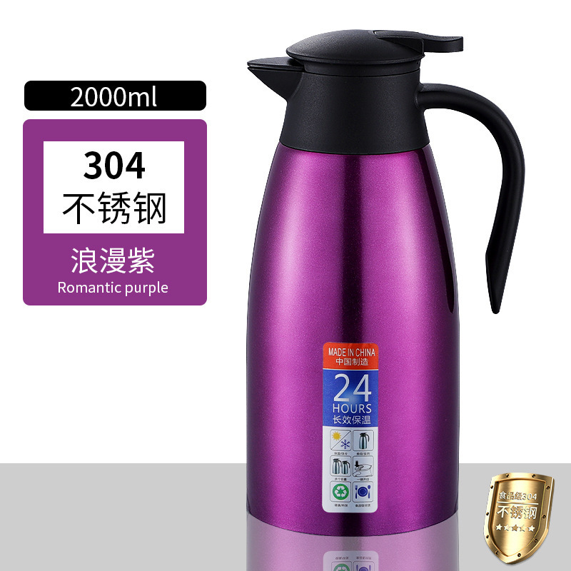 Thermal Carafes Thermos airpot thermal coffee cara Insulation Pot Vacuum Kettle 304 Stainless Steel Thermos Double Vacuum