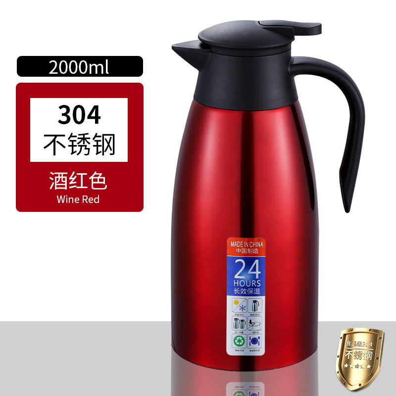 Thermal Carafes Thermos airpot thermal coffee cara Insulation Pot Vacuum Kettle 304 Stainless Steel Thermos Double Vacuum