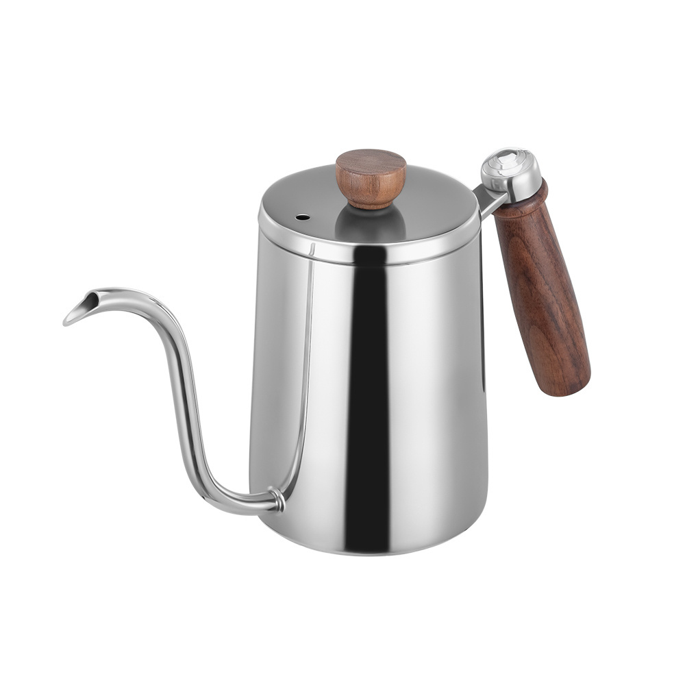 Pour Over Coffee and Tea Kettle - Gooseneck Teapot with optimal Pour Spout suit for coffee beginner