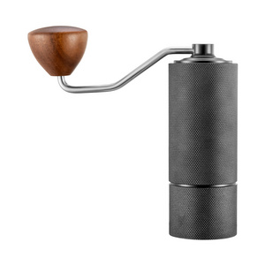 Manual Coffee Grinder with  Adjustable Settings Espresso Maker Stainless Steel 420 Burr Home Camping Accessories