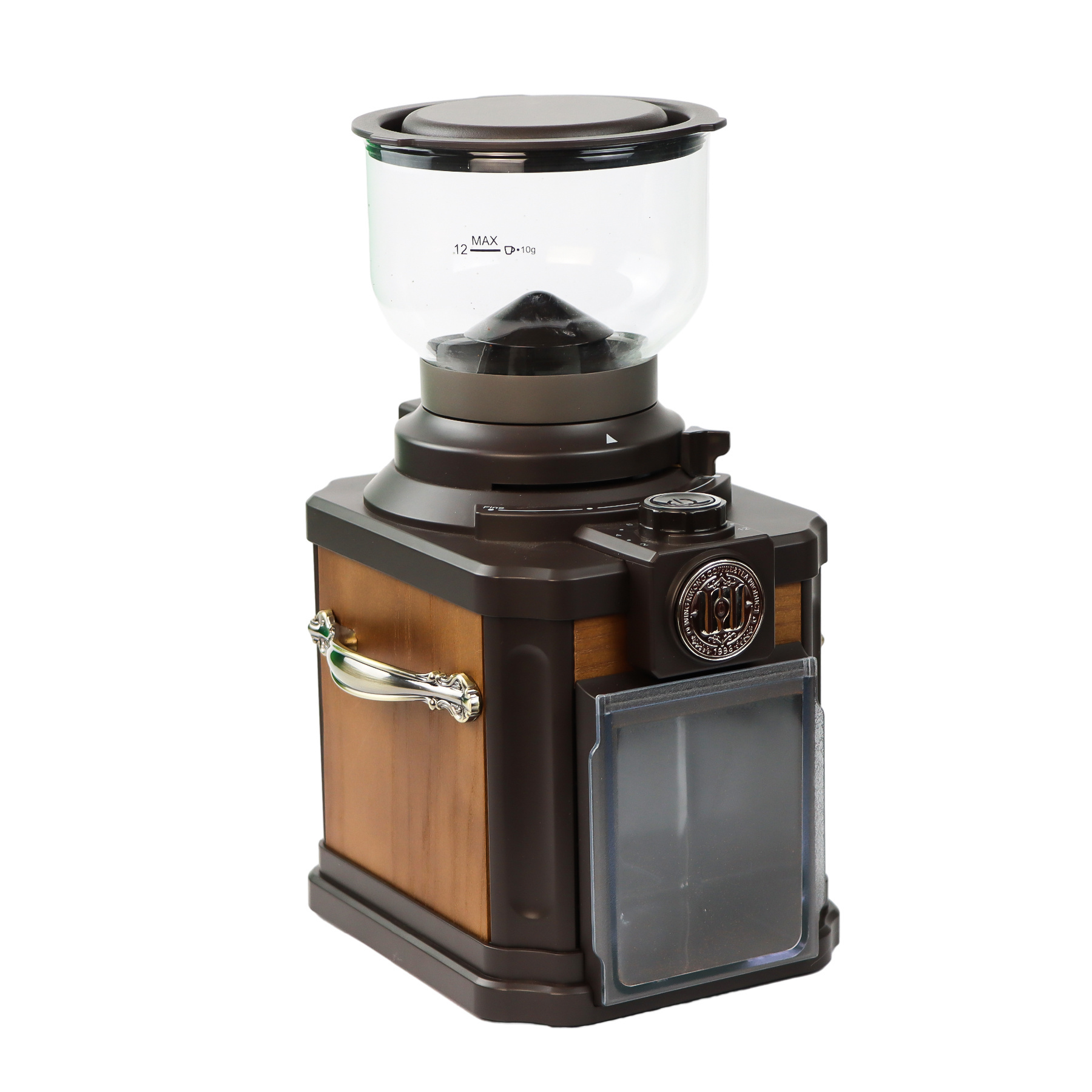 coffee glass grinder 200W high power glass coffee bean grinder coffee machine