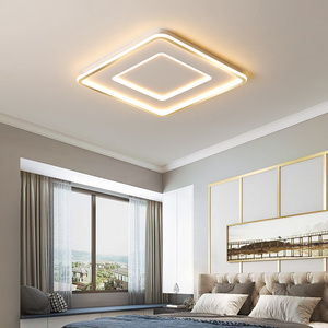 Modern LED Ceiling Lamp For Living Room Indoor Lighting Bedroom Loft Home Decor Ring Chandelier Dimmable Smart Light Fixture