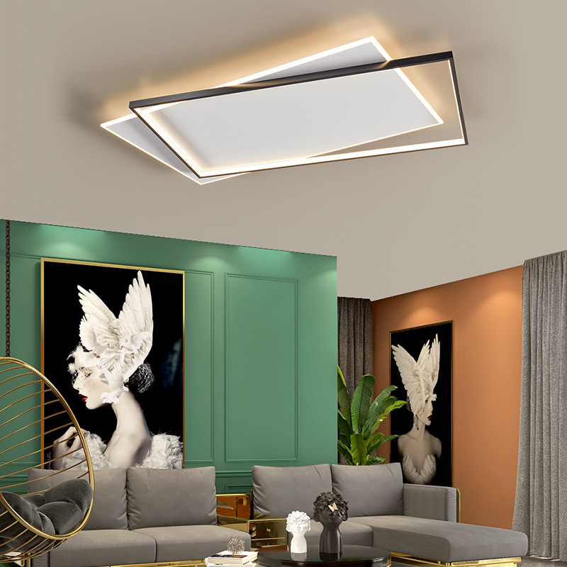 Zhongshan Mounted Recessed Living Room Bedroom Design Flush Mount Lighting Modern LED Ceiling Light