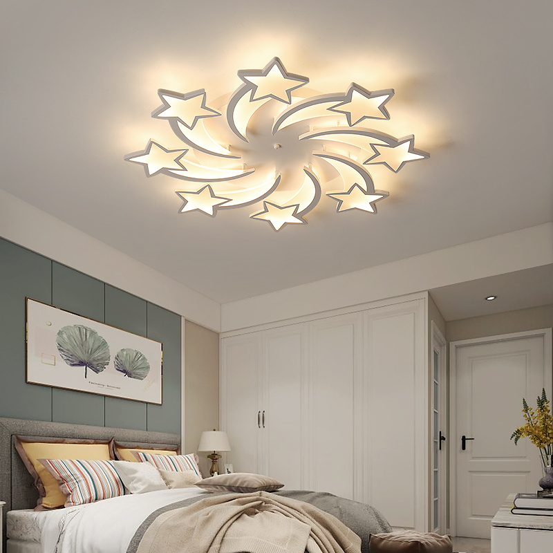 new design flush mounted star ceiling luxury fancy Decorative Lamp Ceiling light for living room