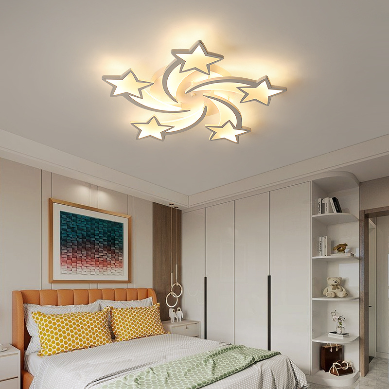 new design flush mounted star ceiling luxury fancy Decorative Lamp Ceiling light for living room