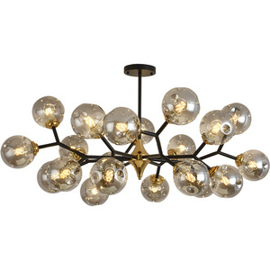 Vintage Gold Living Room Dining Room Chandelier Multi Head Best Selling Bedroom e27 Pendant Lights