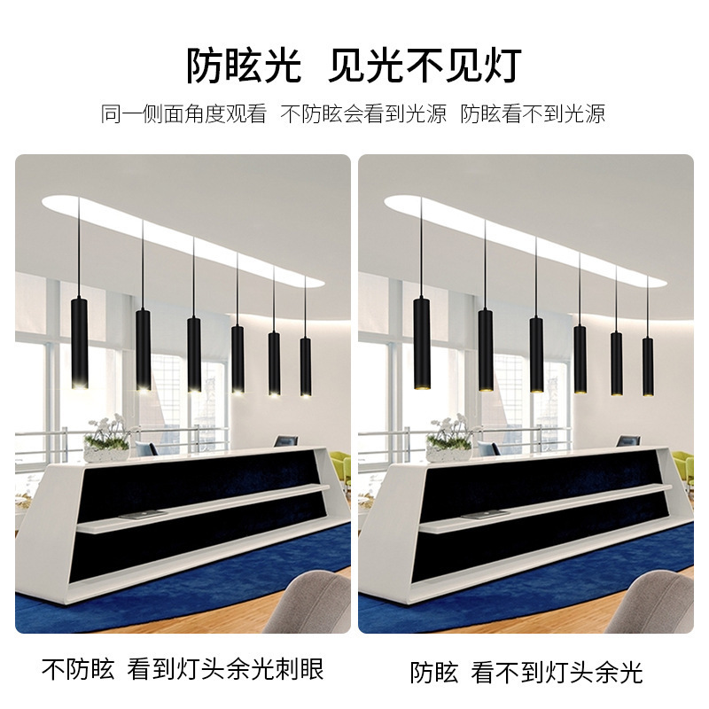 Modern Lighting Fixture Bedroom Long Hanging Lamp Hallway Lobby Home Decor Indoor Luster Staircase Room pendants lamp