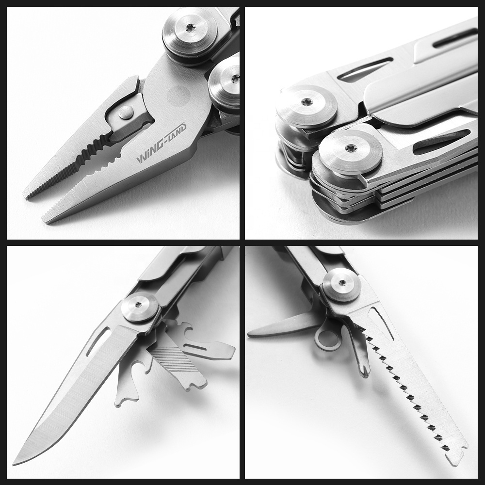 High Quality Safety Multifunction Pliers Multi Tool Stainless Steel Outdoor Folding Multitool