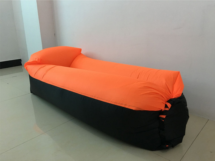 Air sofa Laybag Lazy Inflatable Couch Lounger Camping Air Mattress Sofa Beach Camping Sleeping Bag