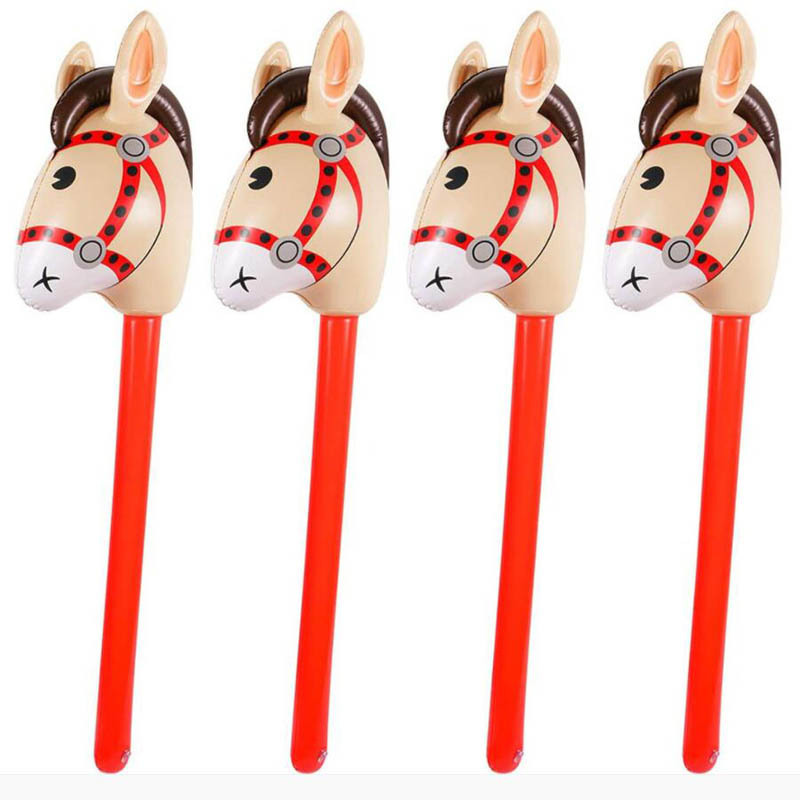 Hot selling inflatable horse stick for kids