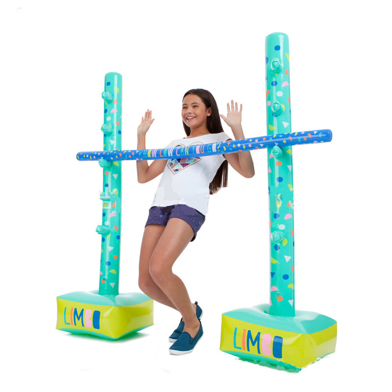 Indoor Outdoor Inflatable Limbo Game Interactive Dance Game For Kids Adults