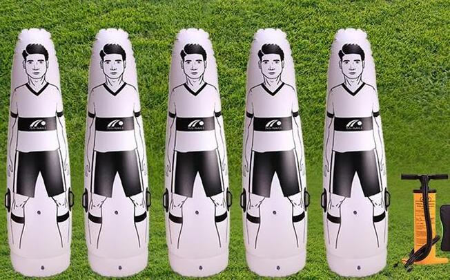 Hot Sale Pvc Inflatable Football Dummy/goalkeeper Soccer Training Dummy