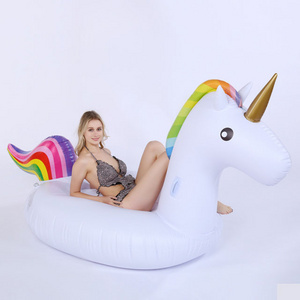 hot selling giant inflatable unicorn pool float inflatable unicorn rider for adults and kids