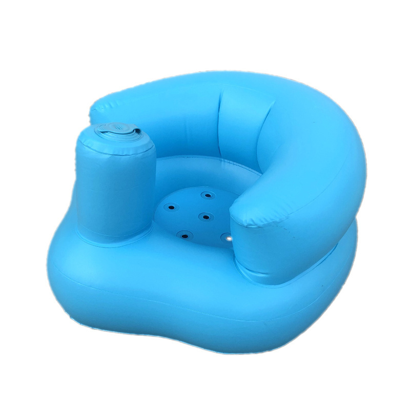 Inflatable Sofa Baby Sitting Chair Floating Lounge Chair Seat Inflatable eating Chair Sofa For Kids