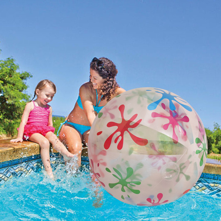 Hot selling transparent giant beach ball inflatable clear water ball