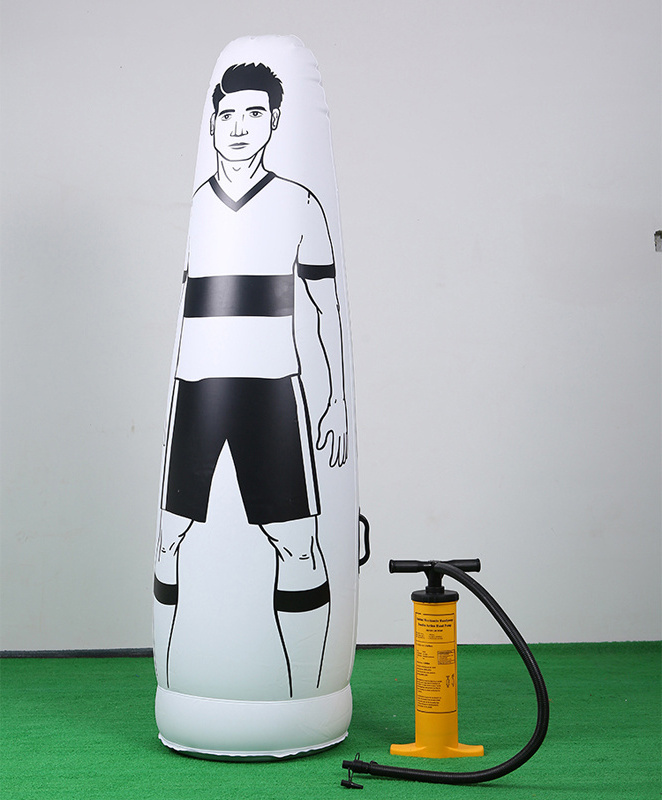 Hot Sale Pvc Inflatable Football Dummy/goalkeeper Soccer Training Dummy