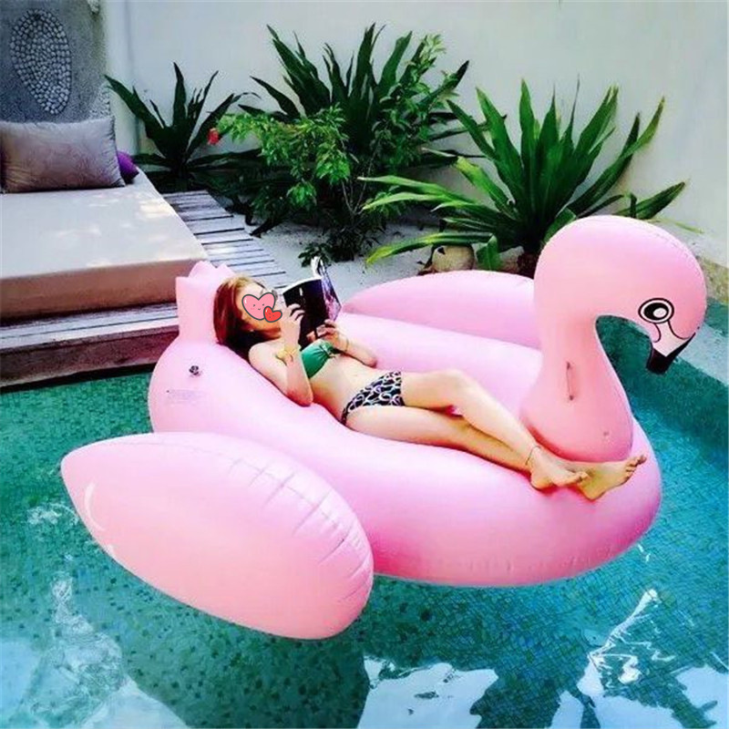 Hot Sale Custom Luxury  Large Giant Inflatable flamingo Pool Float