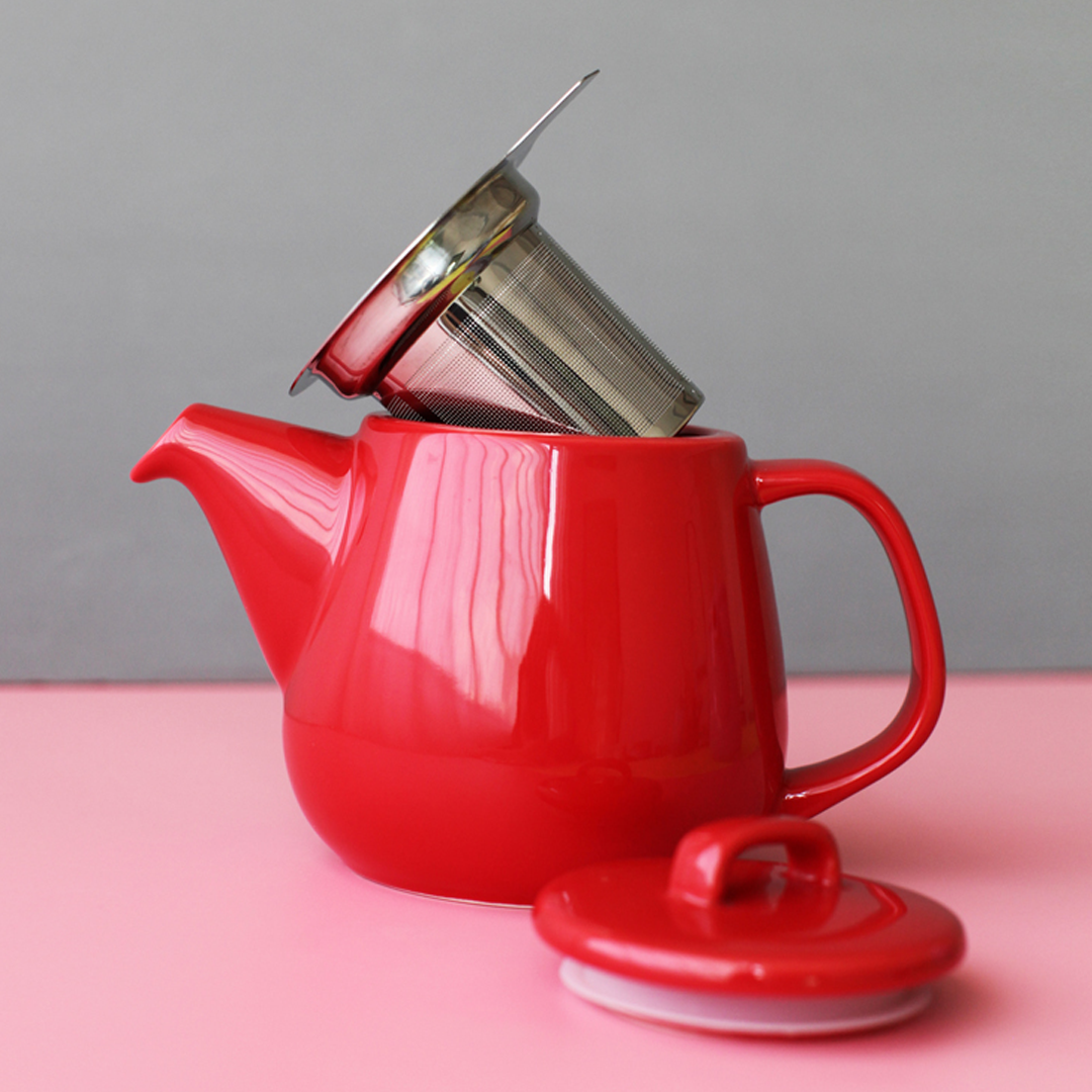 porcelain teapot colored ceramics 750ml  ceramic teapot   domestic cold kettle for wholesale