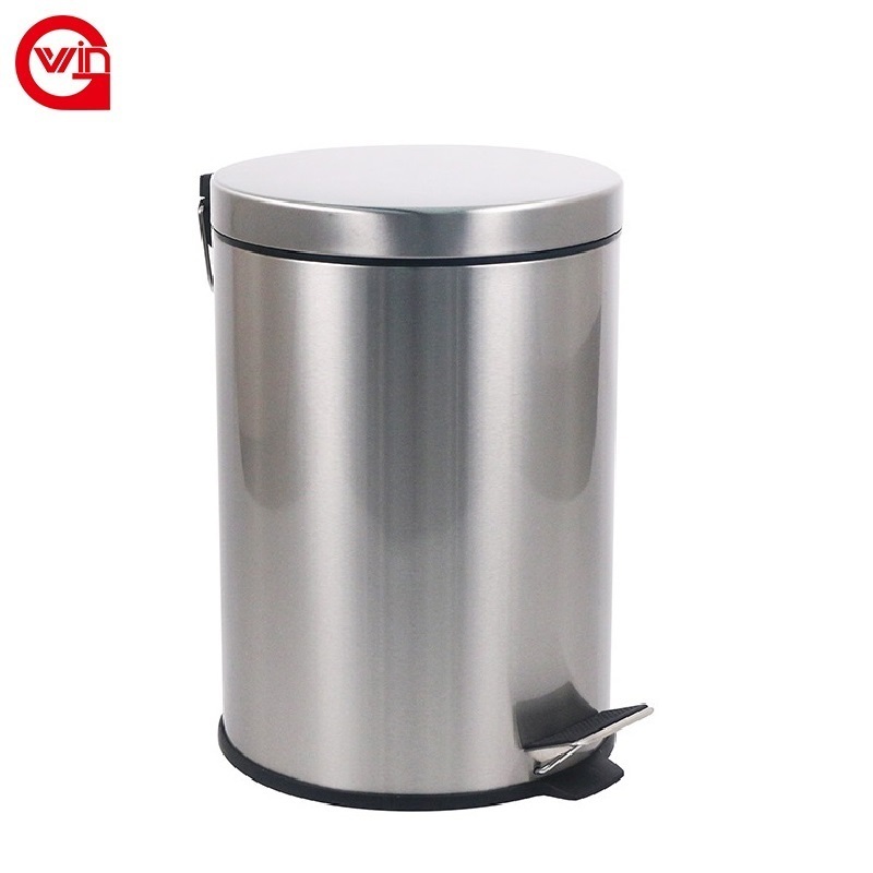 3L 5L 12L 20L 30L Stainless Steel Hospital Waste Containers Kitchen Hanging Trash Can Plastic Dustbin With Pedal