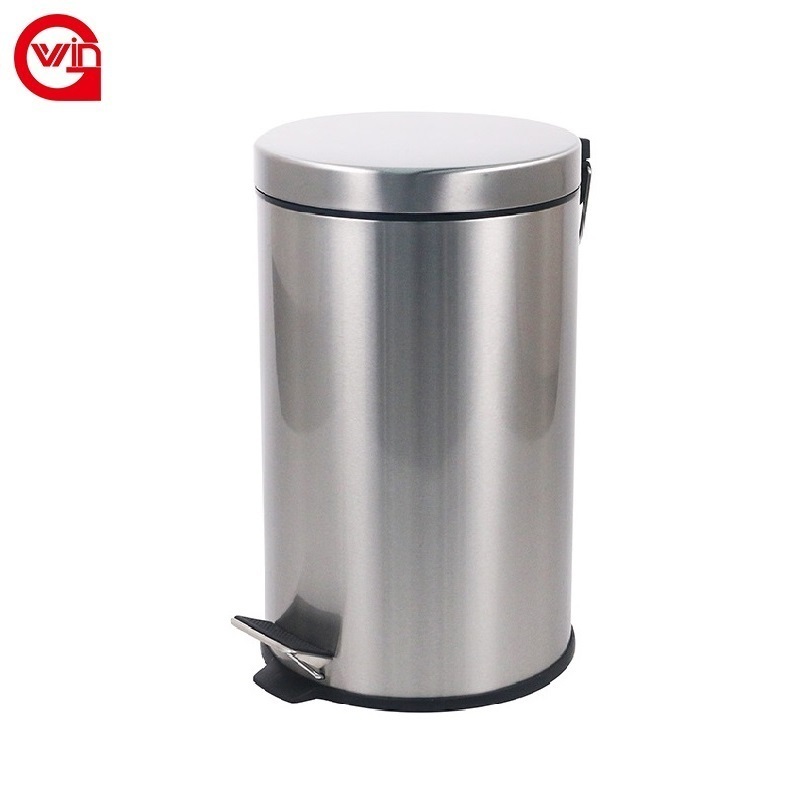 3L 5L 12L 20L 30L Stainless Steel Hospital Waste Containers Kitchen Hanging Trash Can Plastic Dustbin With Pedal