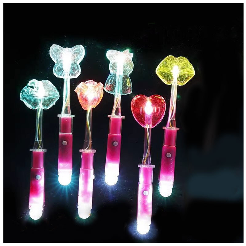 Custom Light Bonbon LED Sweets Glow Stick Lollipop Candy Toys Kids Lollipop